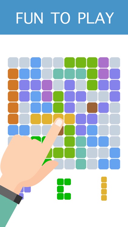 logic grid color block puzzle extreme - brain training for 10-10