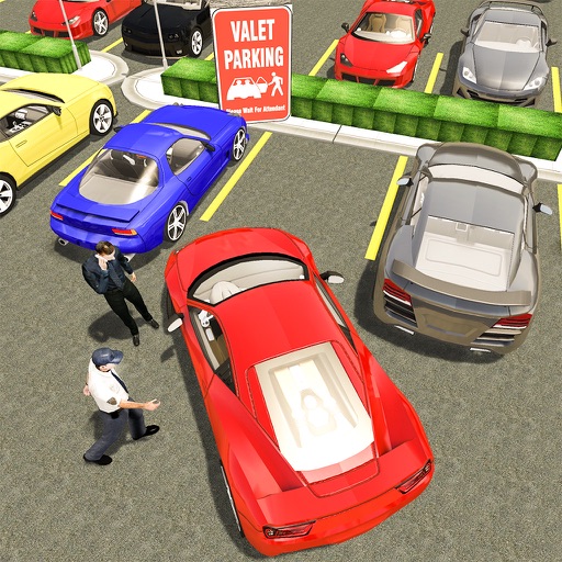 Hotel Valet Car Parking Sim - Try hotel valet car parking sim and experience parker duties! Park your car in new style without paying to valet icon