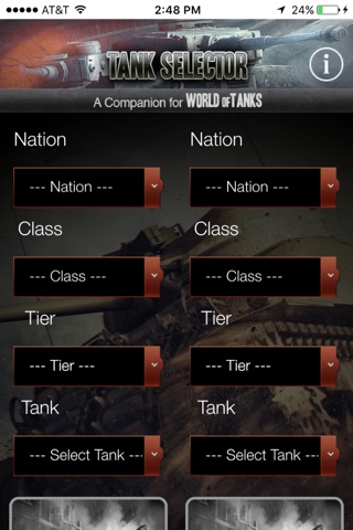 Tank Selector for WOT screenshot 2