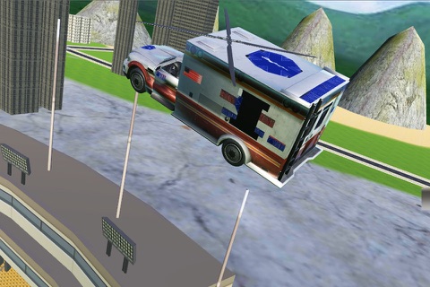 Flying Ambulance 3D - Ultimate Helicopter Transformer screenshot 3