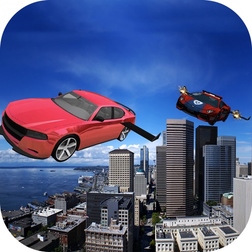 Flying Police Car - Police Chase Mafia Criminal Driver iOS App