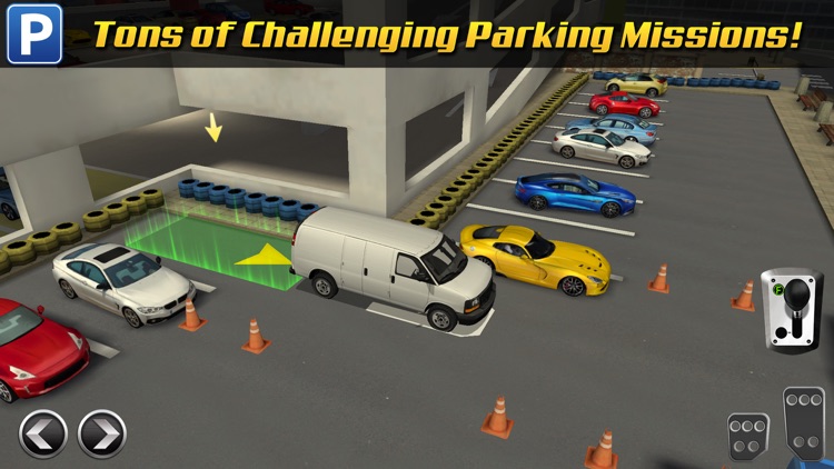Multi Level 3 Car Parking Game Real Driving Test Run Racing screenshot-3