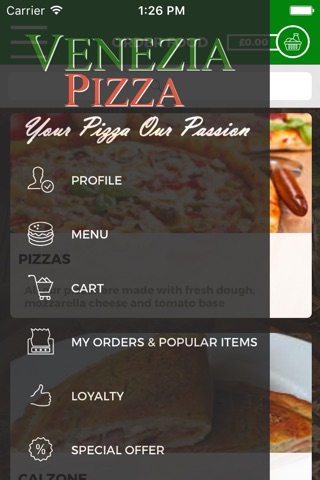 VENEZIA PIZZA LEEDS screenshot 3