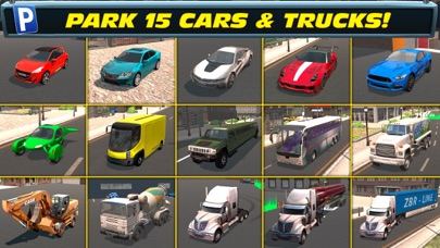 Trailer Truck Parking with Real City Traffic Car Driving Sim Screenshot 4
