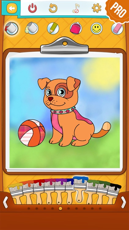 Dog Coloring Pages - Puppy Coloring Games for Boys and Girls PRO