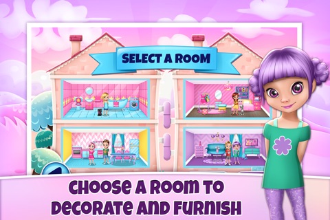 My Play Home Decoration Games: Create A Virtual Doll.house for Fashion.able Girl.s screenshot 2