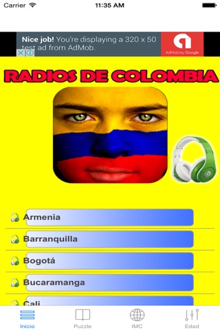 Emisoras de Radio Colombianas screenshot 2