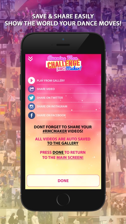 Running Man Challenge ( RMC ) Maker – The new Harlem Shake dubsmash dance it off app! screenshot-3