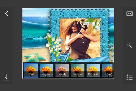 Beach Photo Frames - make eligant and awesome photo using new photo frames screenshot 2