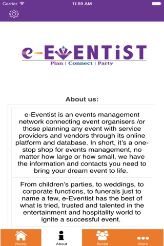 e-Eventist screenshot 2