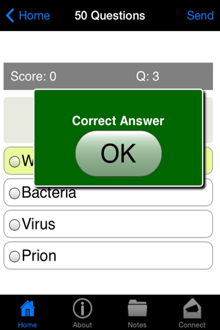 Learning Human Diseases Quiz screenshot 3