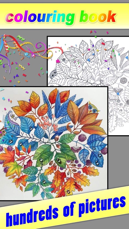 Coloring Book - Color Therapy Pages & Stress Relief Coloring Book for both Kids and Adults