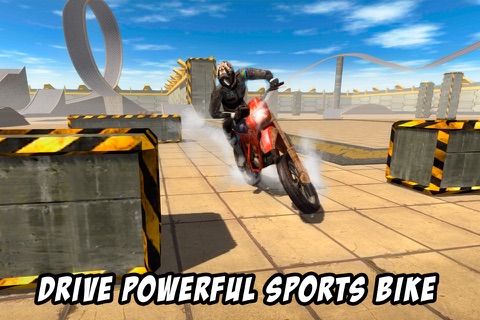 Crazy Bike Stunt Racing 3D screenshot 2