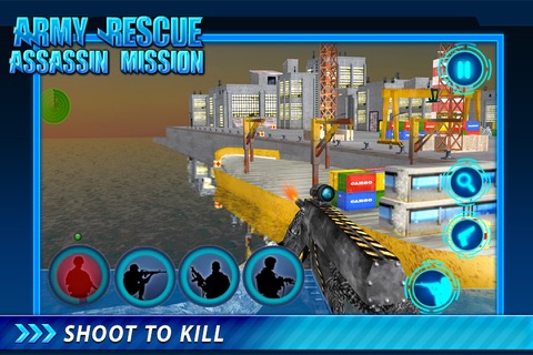 Army Rescue Assassin Mission screenshot 2