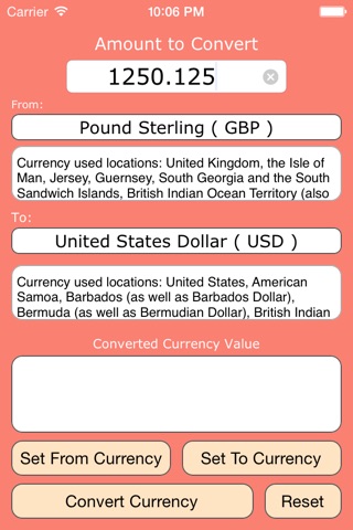 Currency Converter (USD, EURO, GBP...etc) screenshot 2