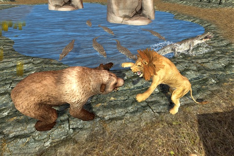 Lion Simulator Animal Survival -  Play as a wild Lion in the Jungle screenshot 4