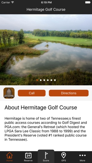 Hermitage Golf Course - Scorecards, GPS, Maps, and more by F(圖1)-速報App