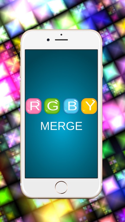 RGBY Merge Puzzle Game