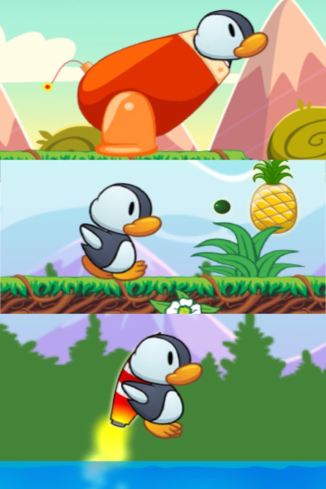 Penguin Run : Penguin games screenshot 2
