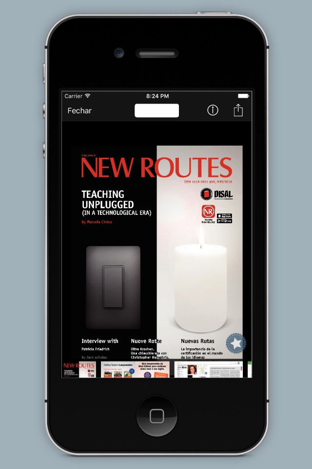 Revista New Routes screenshot 2