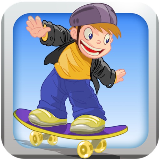 A Crazy Skater Boy - Adventure In The Big City Skate Park  Games Icon