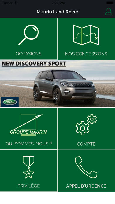 Maurin Land RoverCapture d'écran de 2