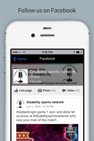 Disability Sports Network screenshot 3