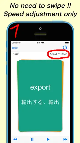 Game screenshot Japanese vocabulary flashcards(Free learning) apk