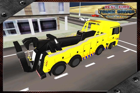 Real Euro Truck Driver Simulator 3D - Drive Heavy Duty Real Trucks in Urban City and be the Best Truck Driver screenshot 3