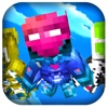Super-Hero Craft 3D -  For Steppy Blocky Iron-Man Edition