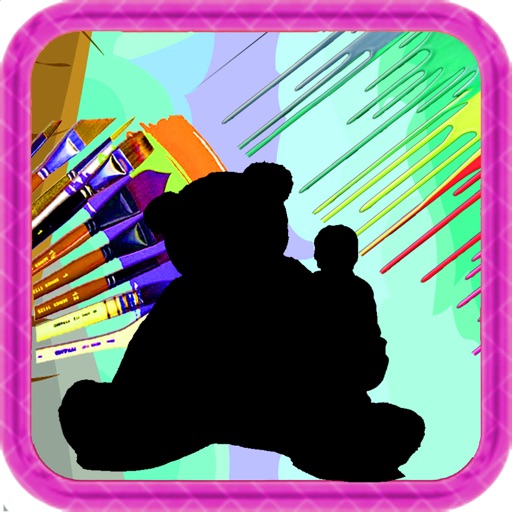 Coloring For Kids Game Teddy Bear Edition iOS App