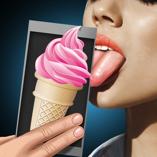 Lick Ice Cream Prank iOS App