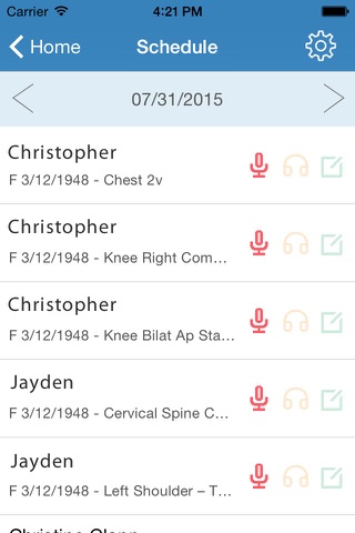 DictastarMD - Meaningful use dictation & Medical Transcription app screenshot 2