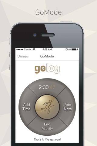 GoLog - Activity and Adventure App screenshot 4
