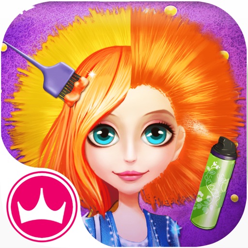 Annie Princess Hair Salon Center Icon
