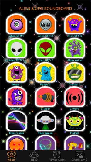 Alien Voice & UFO Soundboard Button: 90+