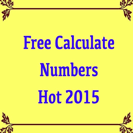 Free Calculate Numbers Hot 2015 iOS App