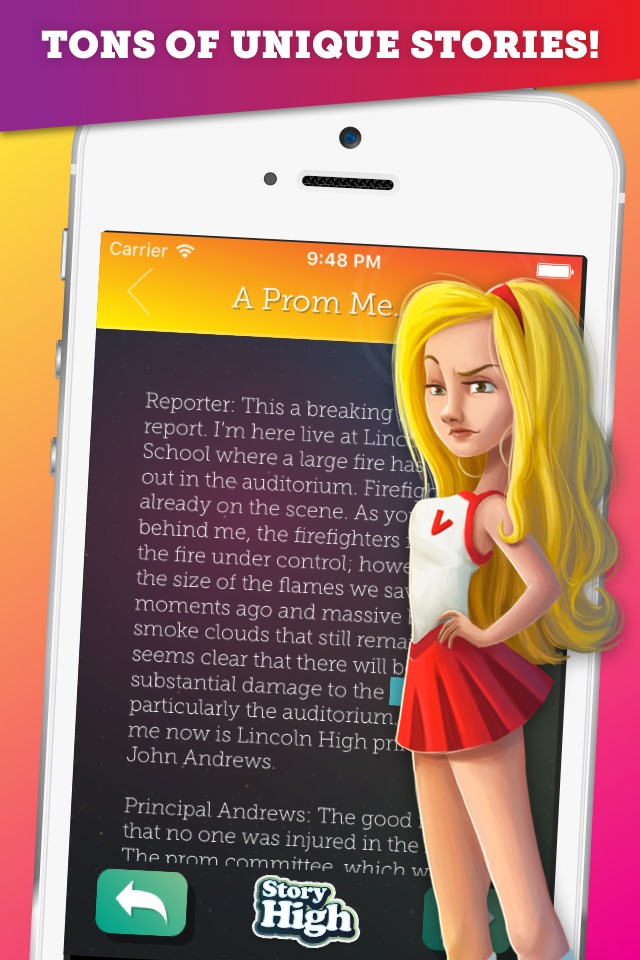 Love Story High School - A Mean Girls vs Teen Superstar Dating Adventure Game screenshot 4
