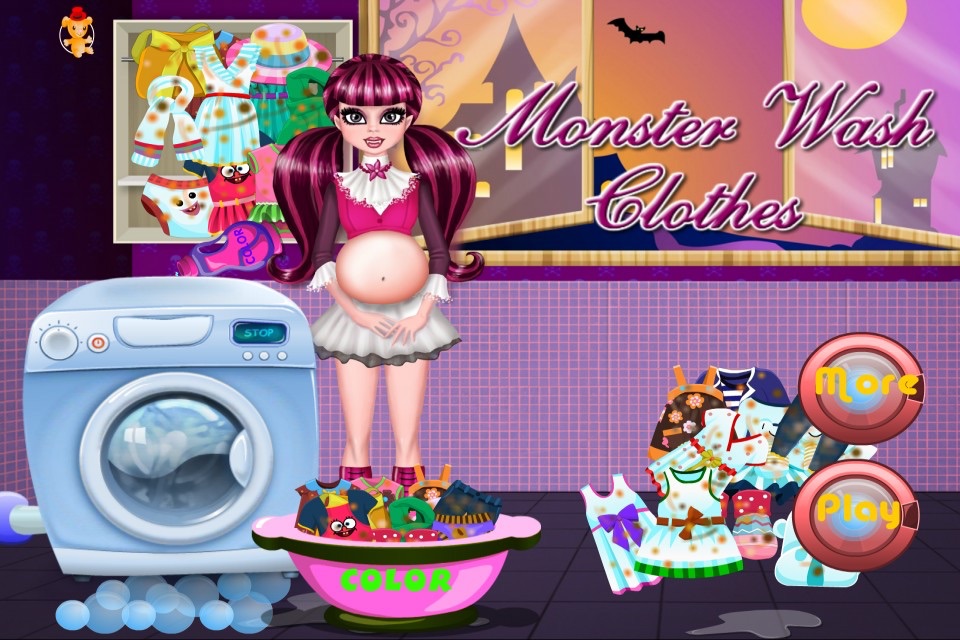 Monster Wash Clothes screenshot 3