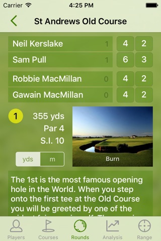 aye.golf - Personal Golf Assistant - with GPS Rangefinder screenshot 4