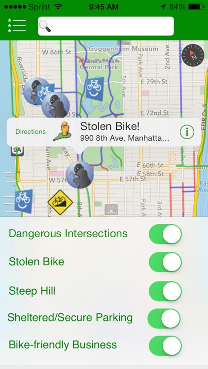 Get There By Bike - Interactive Bike Maps for the Urban Commuter screenshot-3