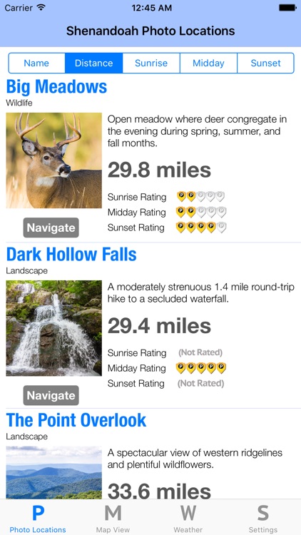 Pixavego - Shenandoah National Park Edition