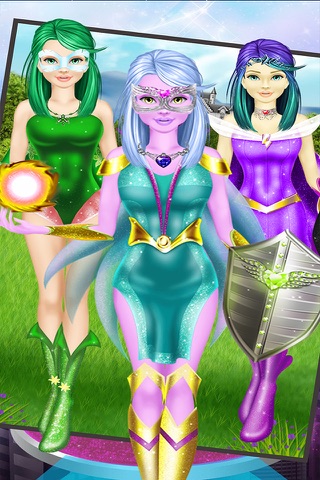 Hero Girls Fashion DressUp - Super Power Girls Game screenshot 3
