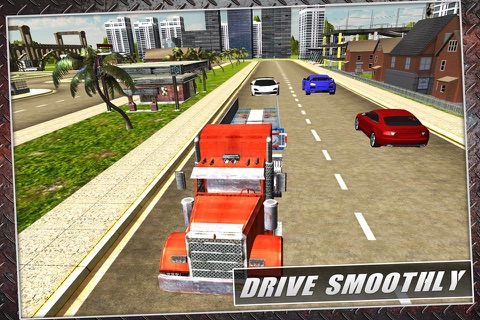 Car Transporter Carriage Truck 3D - Transport Sports Cars in Heavy Truck & Cruise Freight screenshot 3
