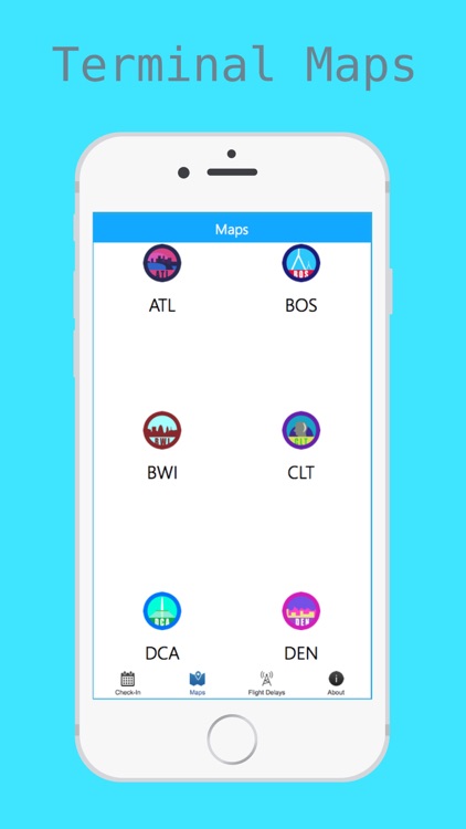 Airport Information - Check-In + Flight Delays + Terminal Maps