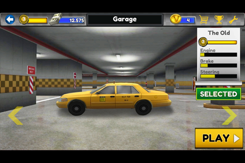 Modern Taxi School Parking 3D screenshot 2