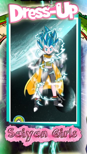 Super Saiyan Girls Dress-Up : game battle adventure dokkan d(圖2)-速報App