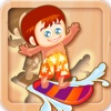 Preschool Kids Beach Fun Puzzle Woozzle