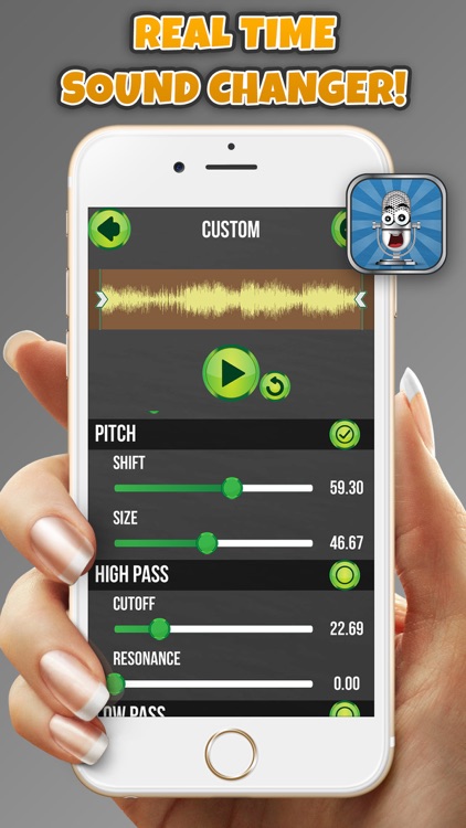 Voice Changer Booth – Sound Recorder Effects and Speech Modifier App Free screenshot-3