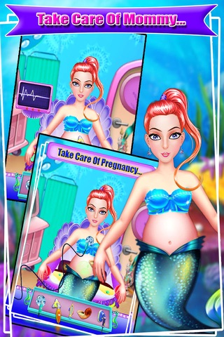 Mermaid Newborn Baby - Mommy Doctor Makeup and Spa screenshot 3
